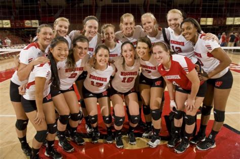 wisconsin nude volleyball team|Sensitive photo leak of Badgers female athletes investigated